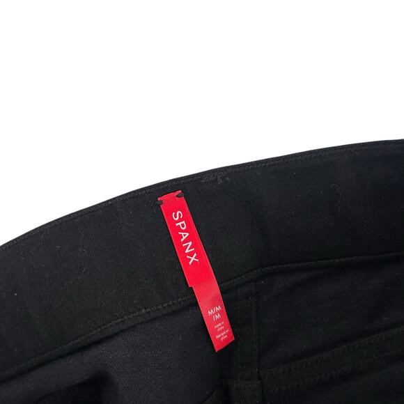 Spanx Black Jeggings Pull On Jeans Sz M - Picture 2 of 3